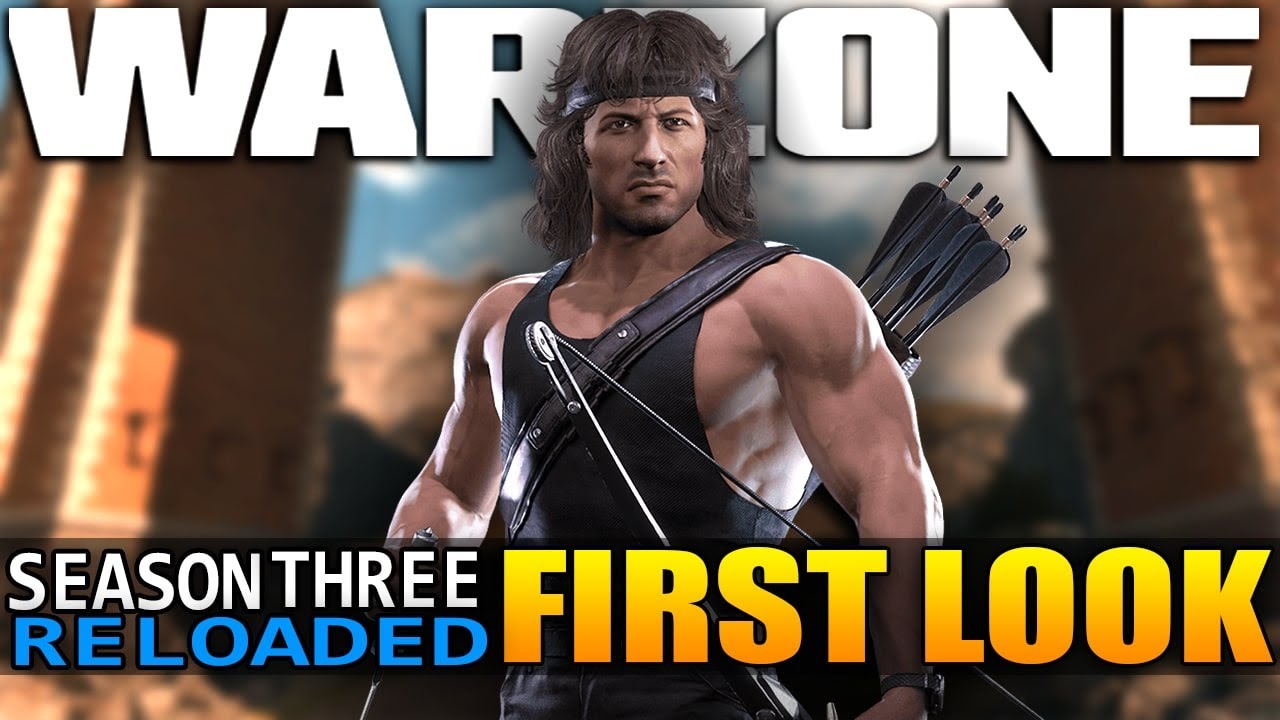 Cod Wz1 Rambo Call of Duty Warzone: First Look At Season 3 Reloaded (Rambo Operator ...