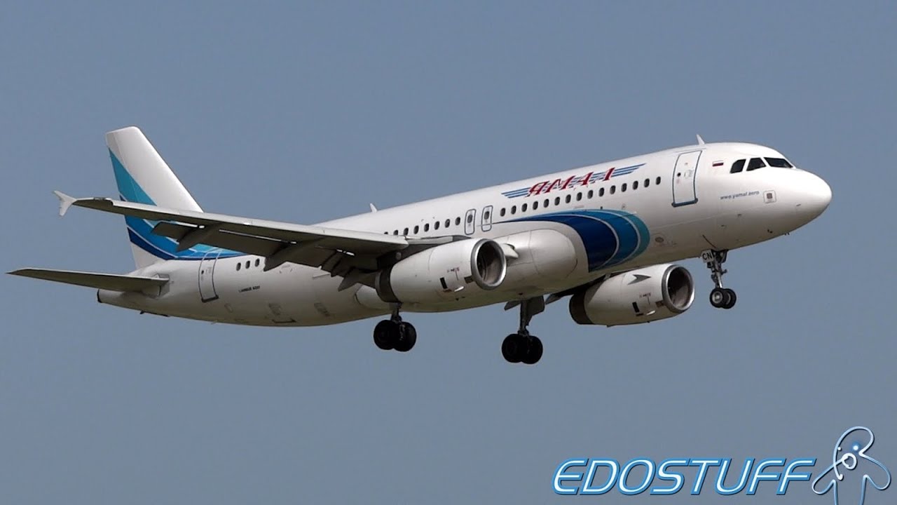 Yamal Airlines - Airbus A320-232 VP-BCN - Landing at Split airport SPU/LDSP