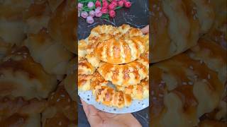 #shortvideo Самые Вкусные БУЛОЧКА!Тесто воздушное как Пух!#булочка #булочкакакпух #булочки#cake#food