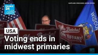 Voting Ends In Us Midwest Primaries • France 24 English