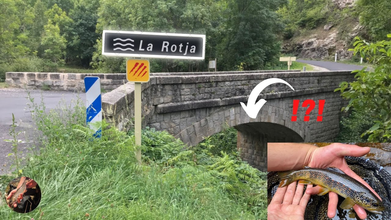 Pêche de la TRUITE sur la Rotja (Py, Mantet)