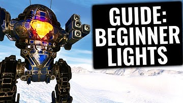 BEST LIGHT MECHS FOR BEGINNERS - MWO Beginner Guide - Mechwarrior Online 2021 MWO