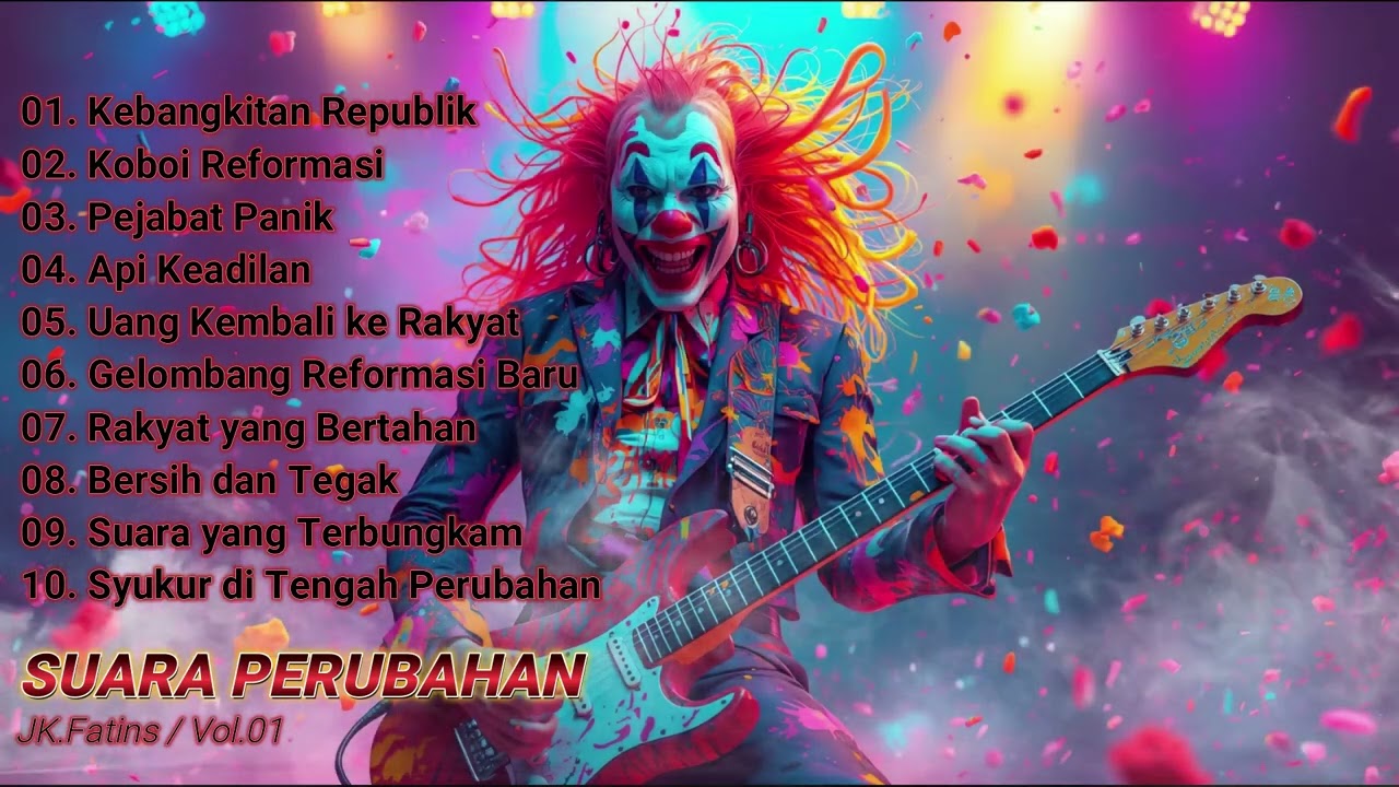 JK.Fatins – Suara Perubahan | Full Album (Nu Metal / Progressive Metal / Hard Rock)