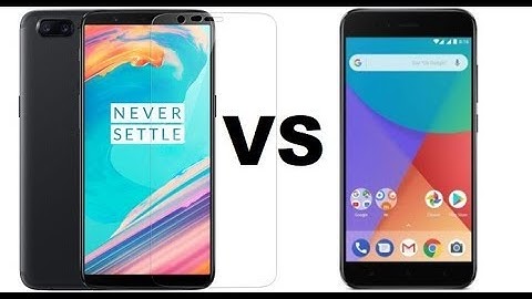 One Plus 5T vs Mi A1 SPEED TEST