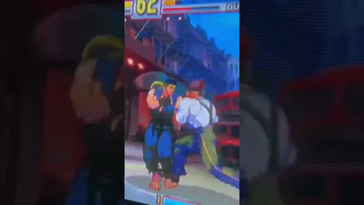 Street Fighter III: 3rd Strike (Ps2) on a Sony wega crt     