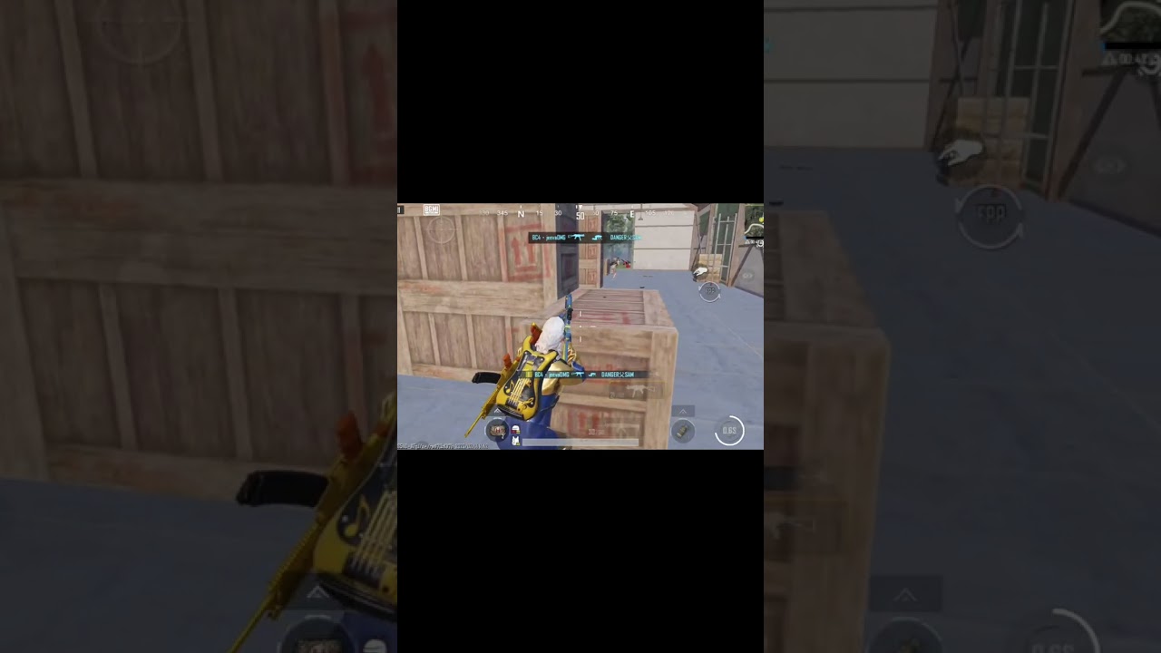 1v4 In Wearhouse 90FPS 🔥 POCO X3 PRO 