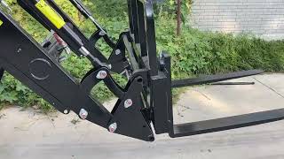Forks & grass stick β how to use (part 2) β UHI Tractor Attachment