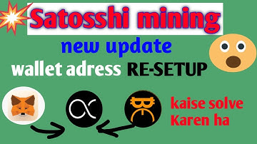 OEX Coin Withdrawal update | Satoshi Re bind  new wallet address  | Satoshi New updates