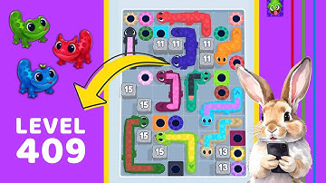 Gecko Out Level 409 Solution Walkthrough