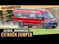 Citroën Jumper 4x4 Camper Van von SloMotion (2018)