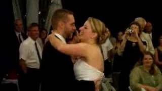 Pam and Paul's first dance