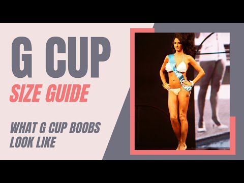 G Cup Size Ultimate Guide: What G Cup Breasts Look Like 