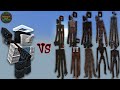 Cesus vs Siren Heads | Minecraft Bedrock | MobBattle 