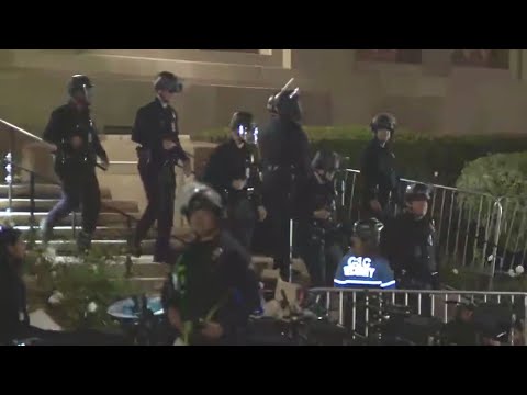 UCLA protests: Police expected to break up encampment