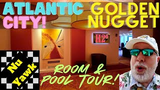 Atlantic City Golden Nugget Hotel & Casino: Room & Pool Tour! Should This Be Your Next Stay?