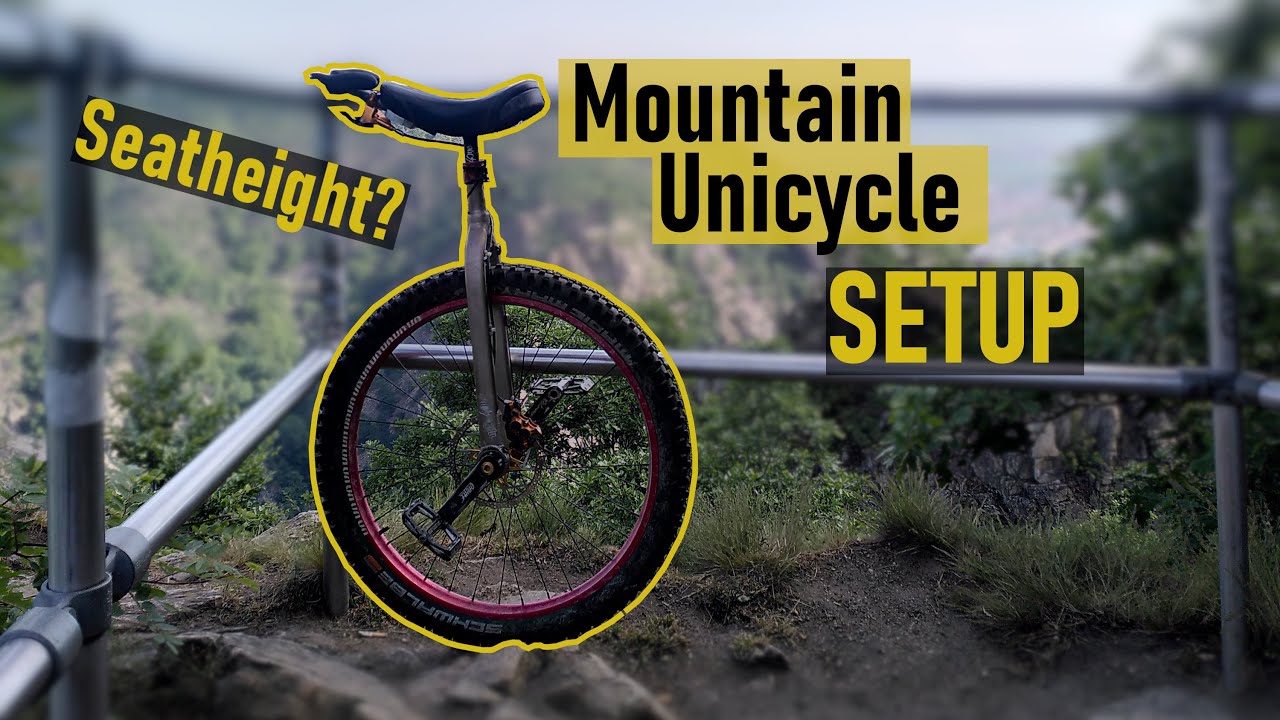 Setting up a Mountain Unicycle (Tutorial) - YouTube
