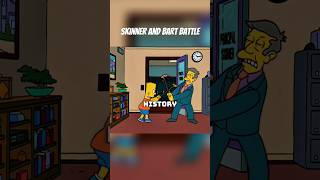 Skinner and Bart battle. #thesimpsons #bartsimpson