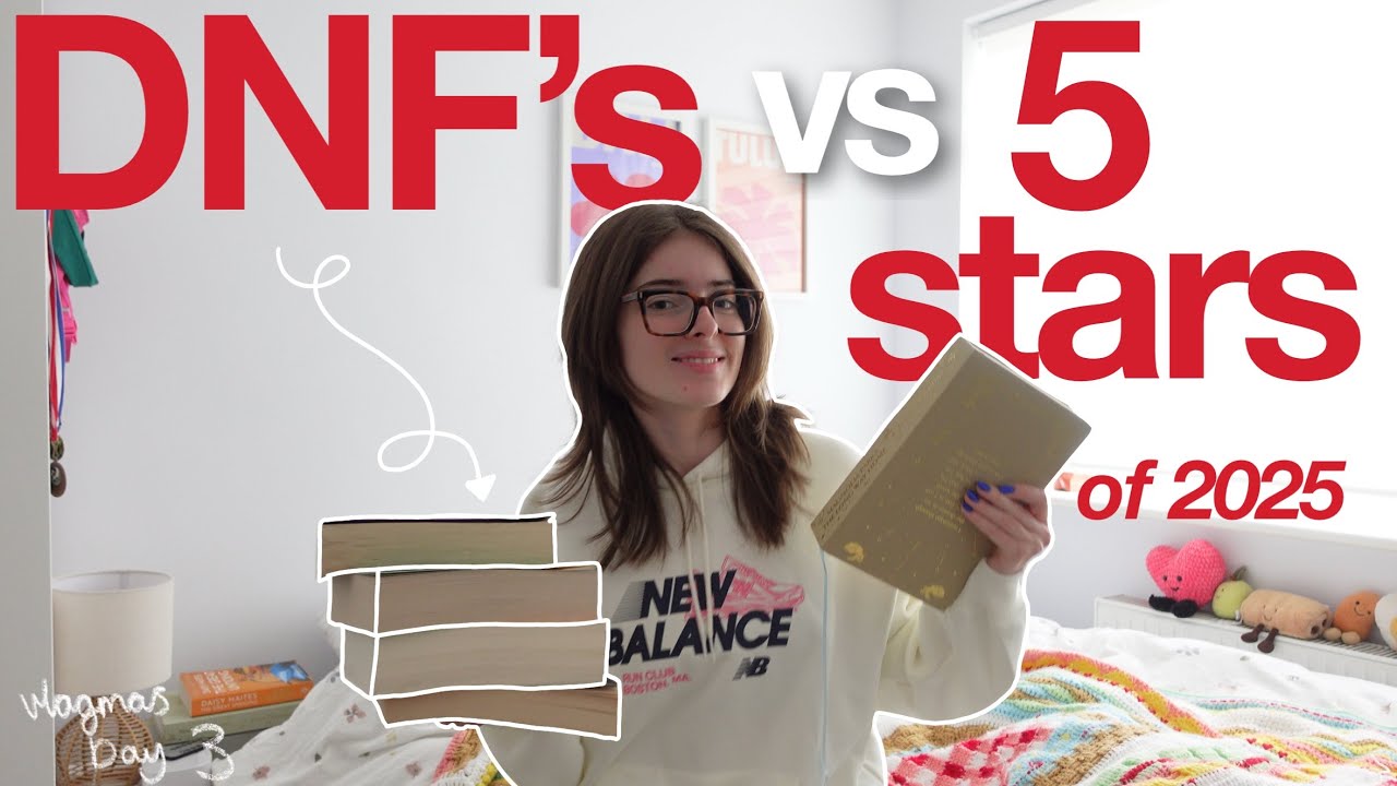 DNF vs 5⭐️'s of 2025 | vlogmas day 3