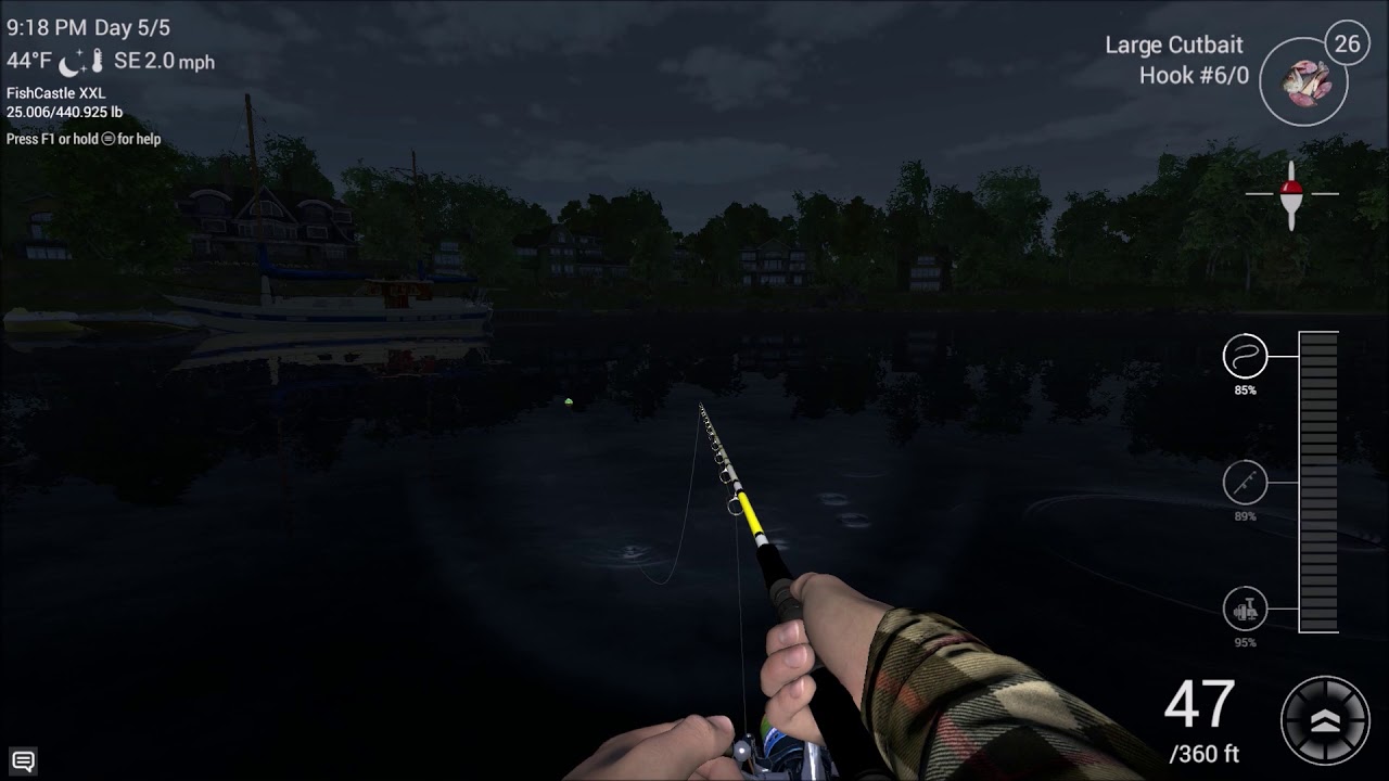 Fishing Catching Trophy Blue Catfish Saint Croix Michigan