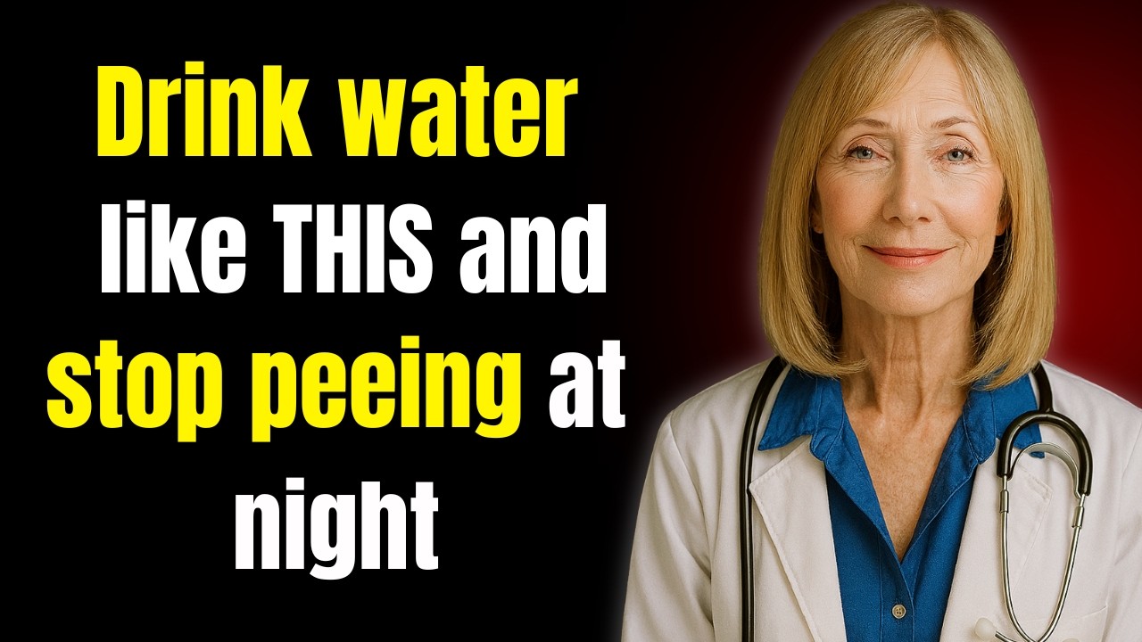 Urologist: Drink Water Like THIS to Stop Nighttime Urination – Secrets ...