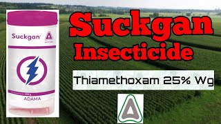 Suckgan || Thiamethoxam 25% Wg |Insecticide || Adama ||