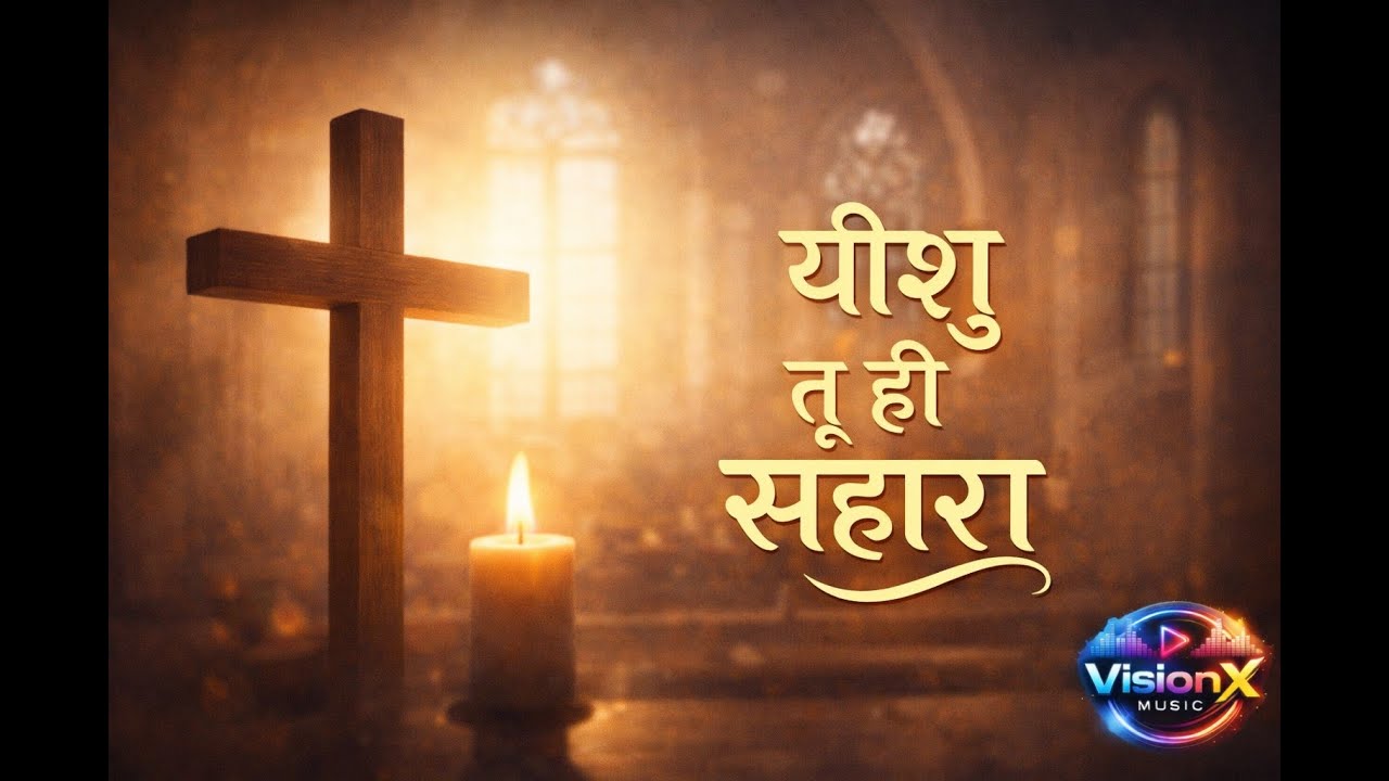 यीशु तू ही सहारा | peaceful christian devotional prayer | jesus bhakti | visionxmusic