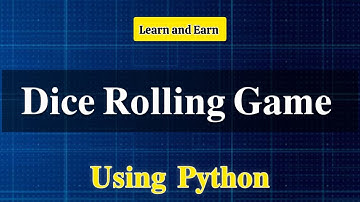 Rolling Dice Game using Python program..!
