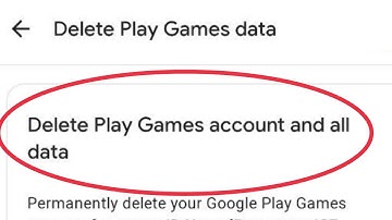 How To Delete Play Games Account and all Data In Google Account