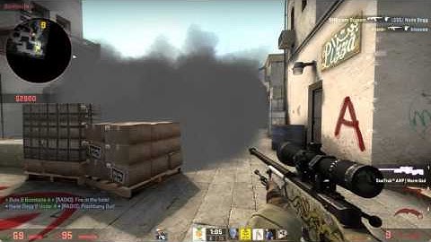 AWP Ace & 1v4 Clutch - de_dust2