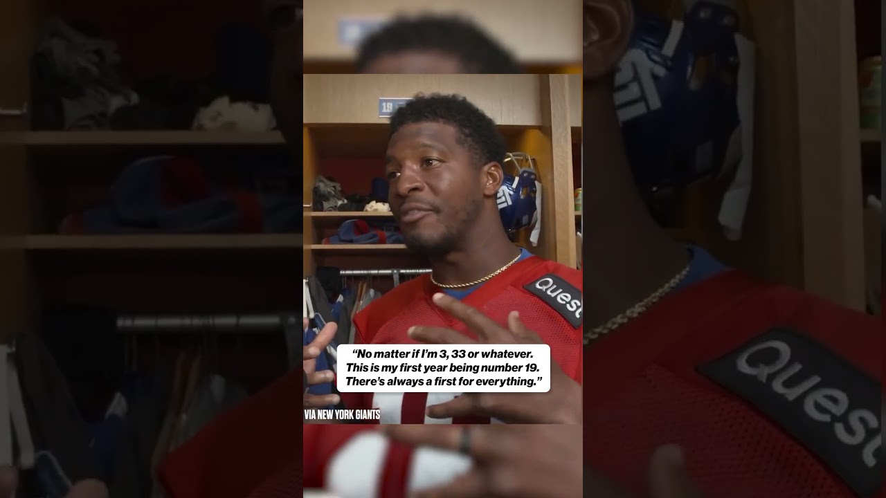 Jameis on being QB3 for the Giants behind Russell Wilson and Jaxson Dart 