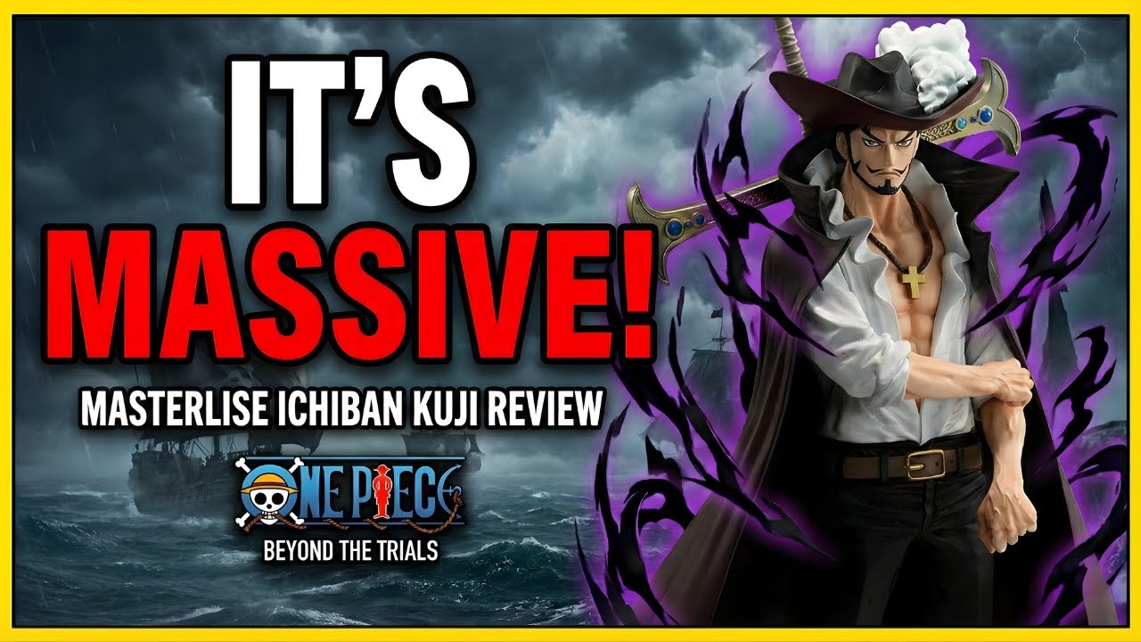 The PERFECT Mihawk Figure? | Ichiban Kuji One Piece: Beyond the Trials Review