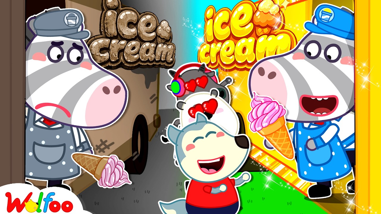 НОВИНКА | Дети ремонтируют фургончик с мороженым | Творческое приключение | Канал Wolfoo | Детски...