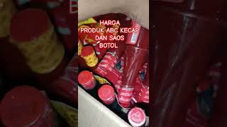 HARGA PRODUK ABC KECAP DAN SAOS BOTOL DI TOKO SEMBAKO #shorts