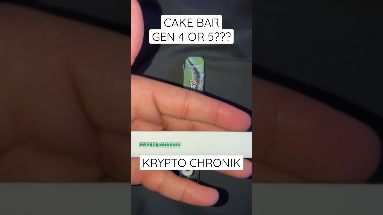 IS THIS CAKE BAR GEN 4 OR 5? LMK IN COMMENTS!