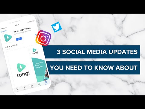 3 Social Media Updates You Need To Know About