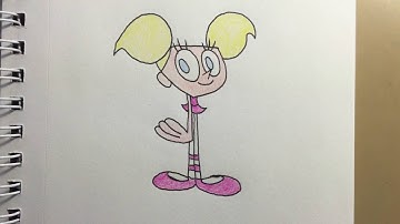 515 - How to Draw Dee Dee from Dexter