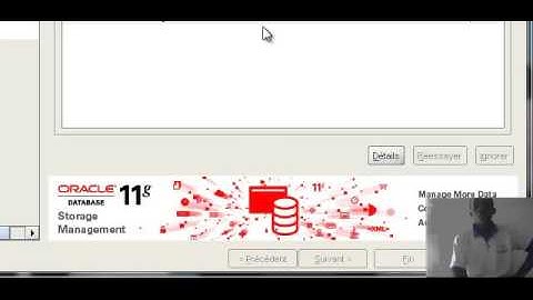 Installation oracle11g  et  Configuration de la base de données par Bonevy BEBY