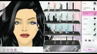 Stardoll Goth makeup tutorial by Pavlovagurl