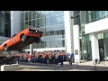 Spectacular General Lee stunt jump in Detroit