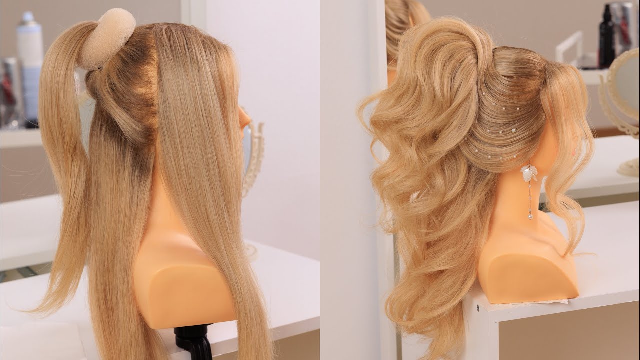 Ponytail Hairstyle 2025|Wedding Hairstyle