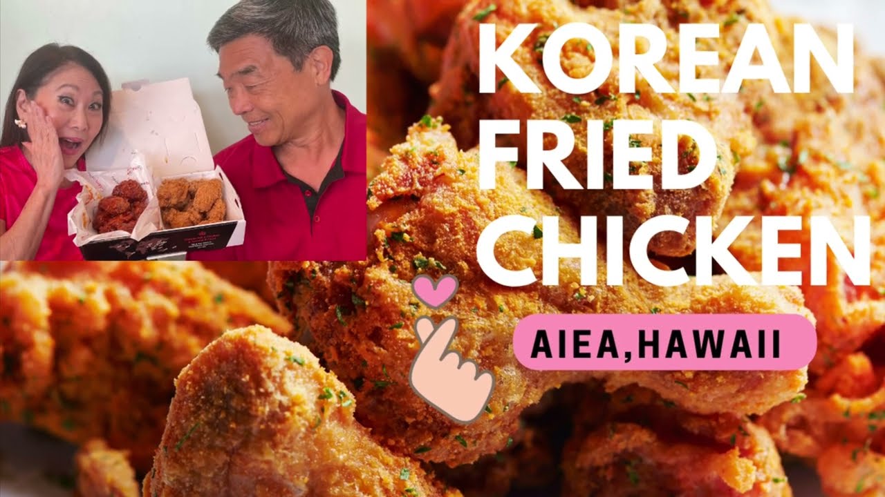 Best Korean Fried Chicken on Oahu BBQ.Chicken Aiea, Oahu YouTube