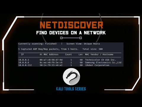Netdiscover Guide | Find Devices Connected to Wifi | Kali Linux