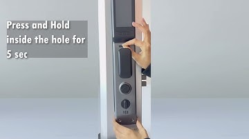 Smart Door Lock, How to make a Hard Reset? - Module NO RL12