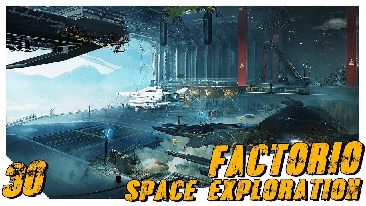 Factorio Space Exploration #30 На планету Кари за Голминитом - YouTube