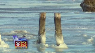 As Chesapeake Freezes, DNR Cutting Ice To Keep Smith Island From Being Stranded