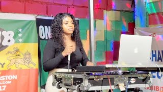 DJ Storm IN FULL EFFECT With 100% Foundation Juggling @ Rubadub Garden All Female Night Watch To End
