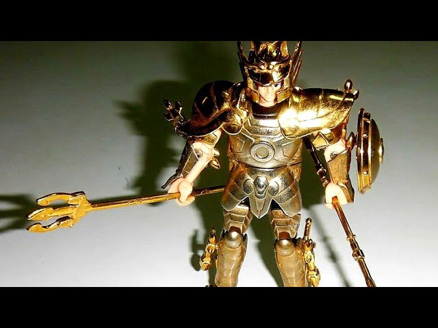 Figurine Saint Seiya Chevalier D'Or De La Balance Libra Dokho Bandai 1987