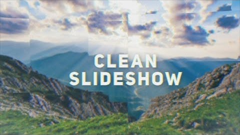 Clean Dynamic Opener Slideshow | After Effects Template | Openers