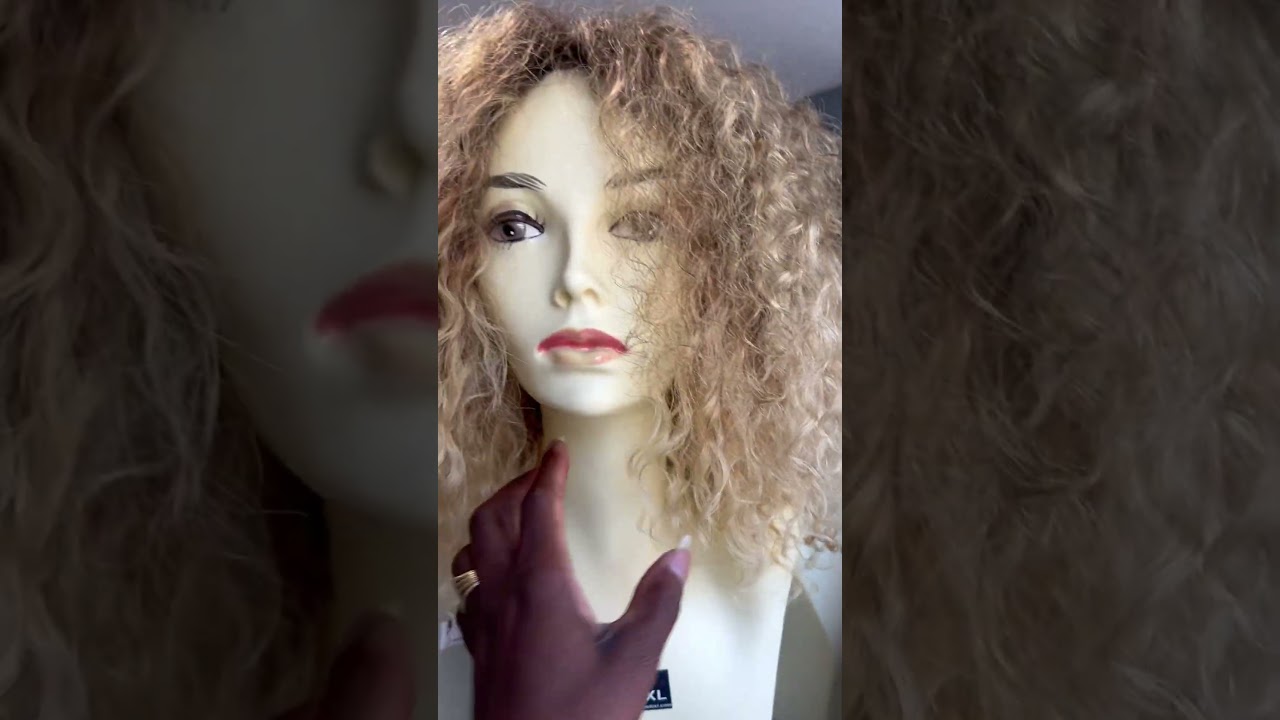 Parrucca di capelli veri Remy Ricci capelli brasiliani Capelli ￼XL 