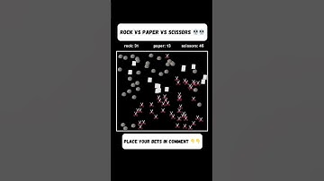 Round 9. What team are you? #asmr #animated #animation #speed #rockpaperscissors #adhd #bouncing